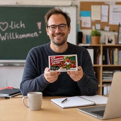 Der schärfste Klassenlehrer der Welt - Ein witziges Geschenk
