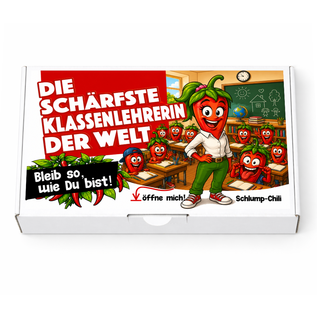 Die schärfste Klassenlehrerin der Welt - Ein witziges Geschenk