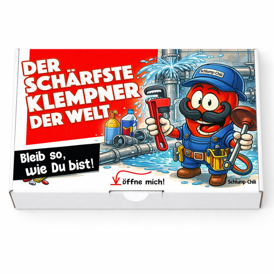 Der Schärfste Klempner der Welt Geschenk z.B. zum Geburtstag, zur bestandenen Gesellen- oder Meisterprüfung