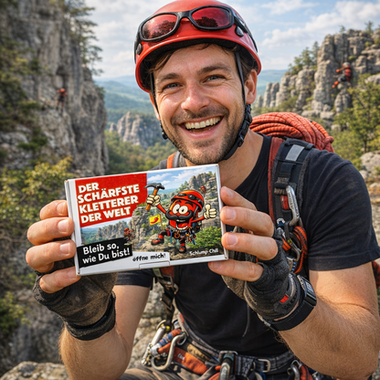 Der schärfste Kletterer der Welt 🧗‍♂️ Ein witziges Geschenk Set für Bergsteiger