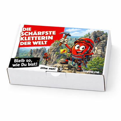 Die schärfste Kletterin der Welt 🧗‍♀️ Ein witziges Geschenk Set für die Bergsteigerin