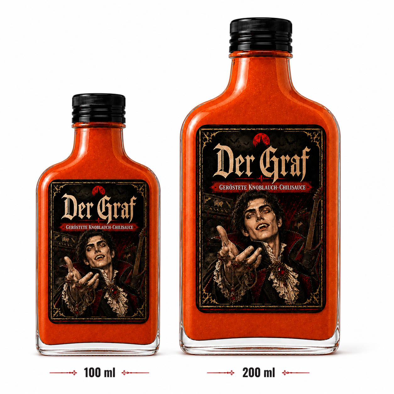 Der Graf – geröstete Knoblauch-Chili-Soße