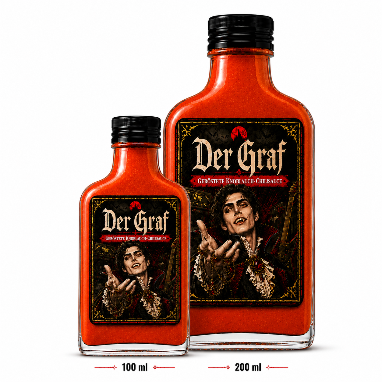 Der Graf – geröstete Knoblauch-Chili-Soße