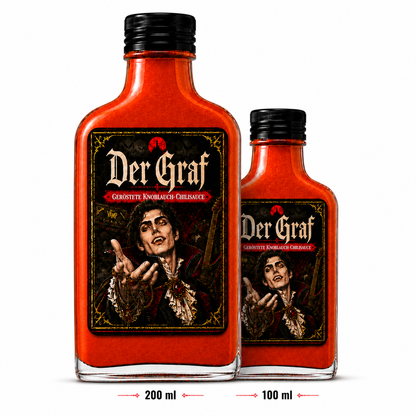 Der Graf – geröstete Knoblauch-Chili-Soße