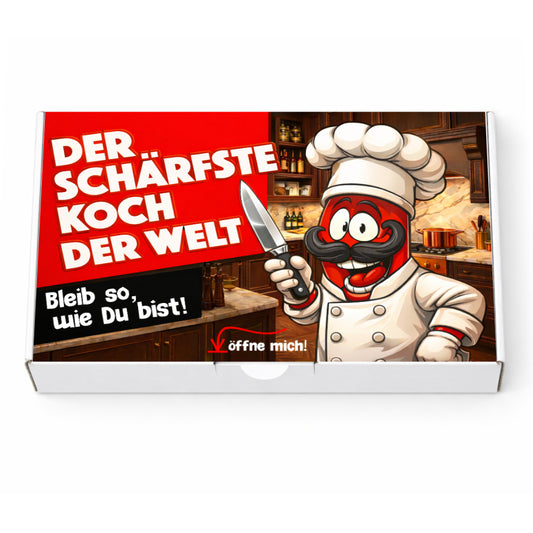 Der schärfste Koch der Welt - Ein witziges Geschenk!