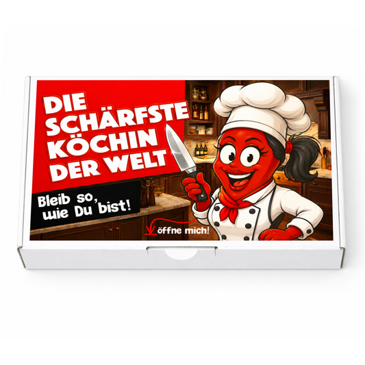 Die schärfste Köchin der Welt - Ein witziges Geschenk!