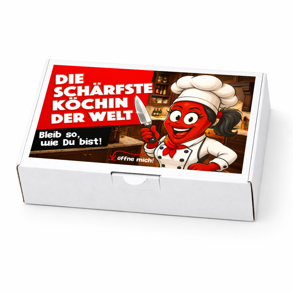 Die schärfste Köchin der Welt - Ein witziges Geschenk!