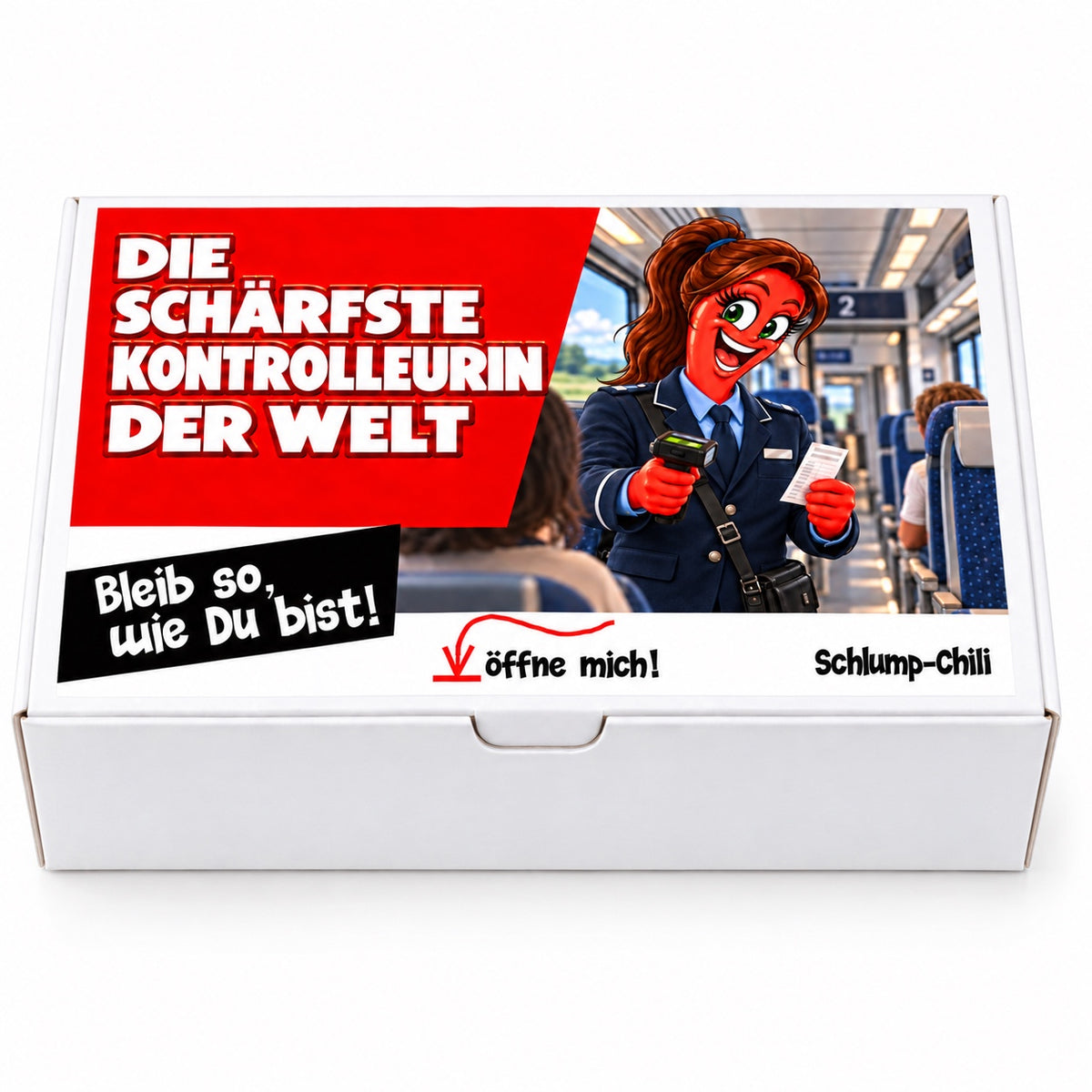 Die schärfste Kontrolleurin der Welt - Ein witziges Geschenk!