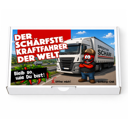 Der schärfste Kraftfahrer der Welt - Ein witziges Geschenk für LKW-Fahrer