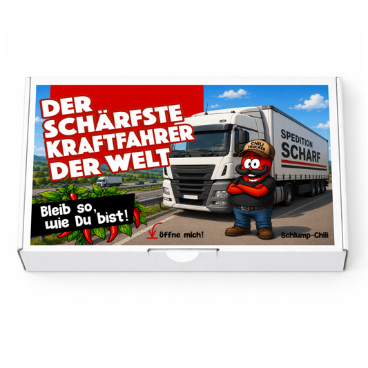 Der schärfste Kraftfahrer der Welt - Ein witziges Geschenk für LKW-Fahrer