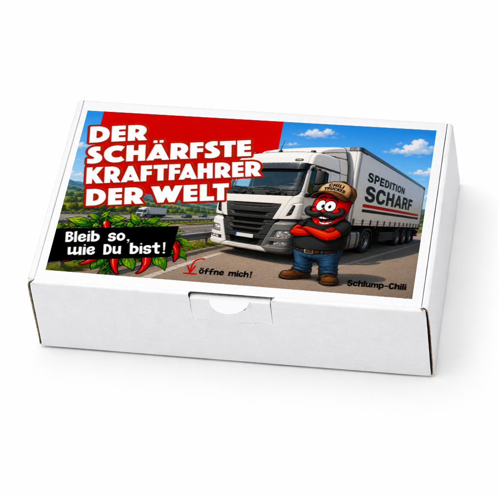 Der schärfste Kraftfahrer der Welt - Ein witziges Geschenk für LKW-Fahrer