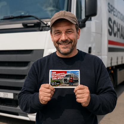 Der schärfste Kraftfahrer der Welt - Ein witziges Geschenk für LKW-Fahrer