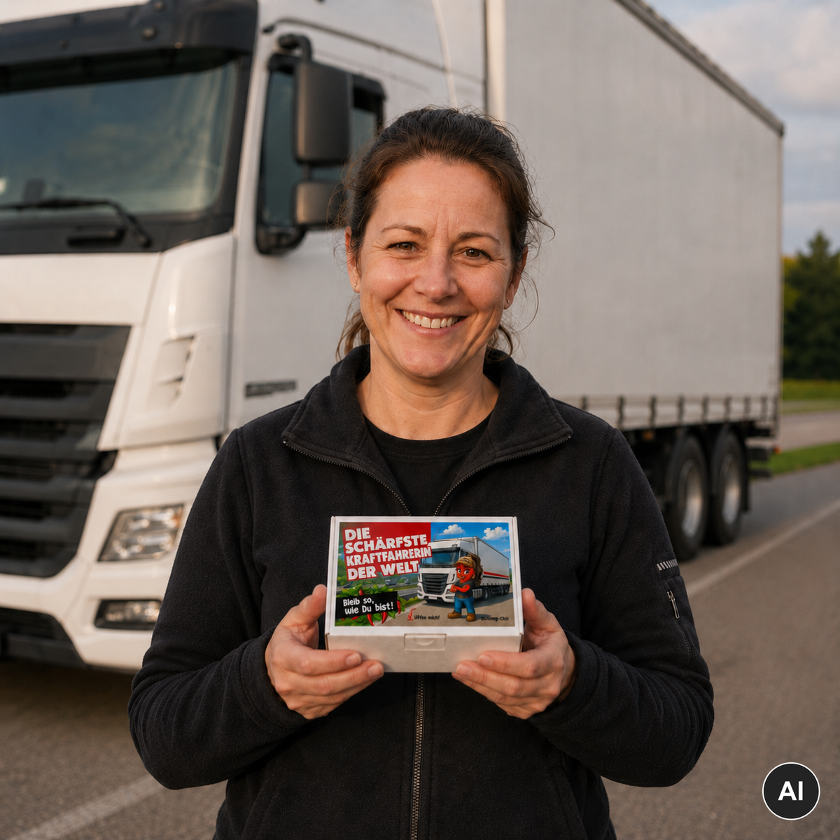 Geschenkidee für Kraftfahrerin