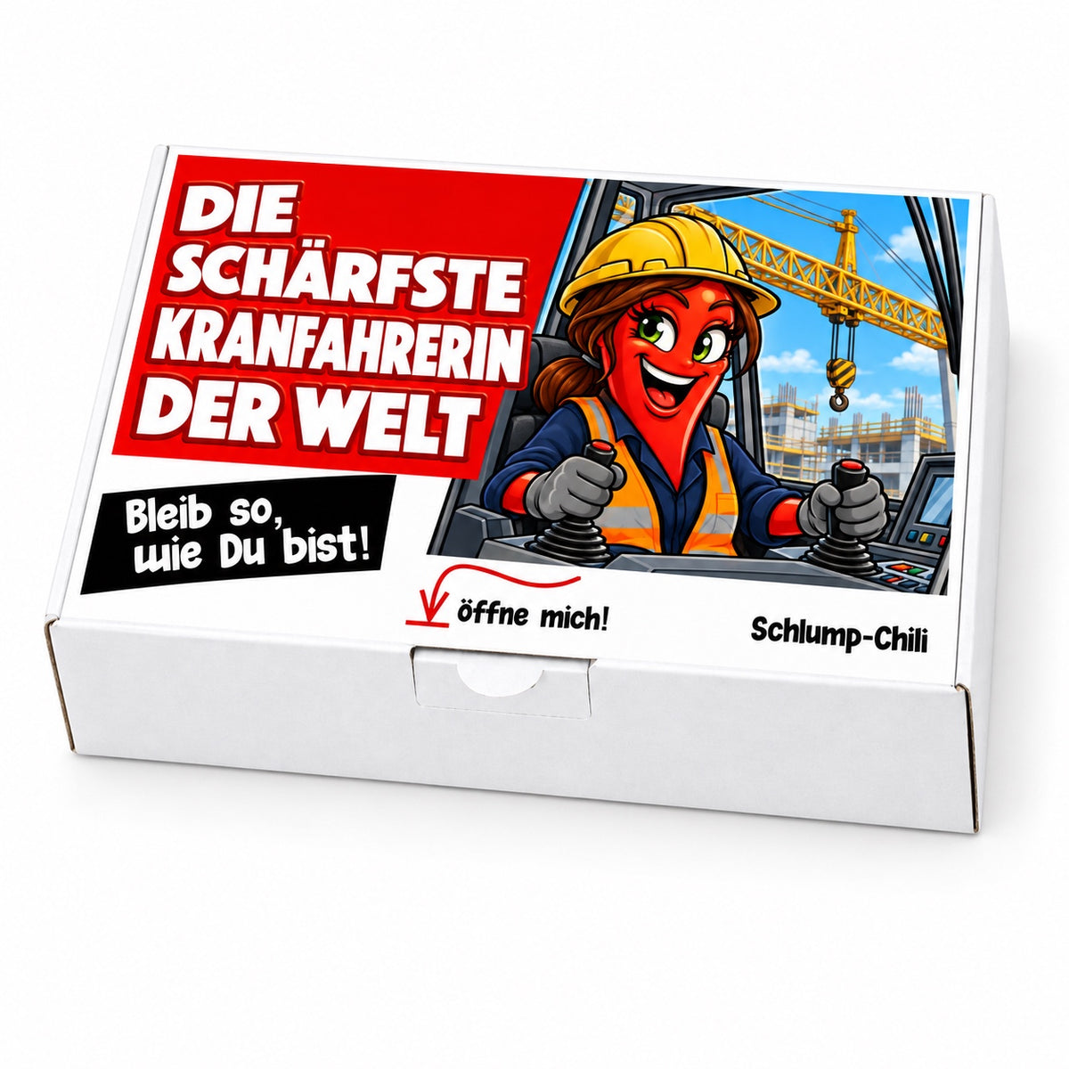 Die schärfste Kranfahrerin der Welt - Ein witziges Geschenk!