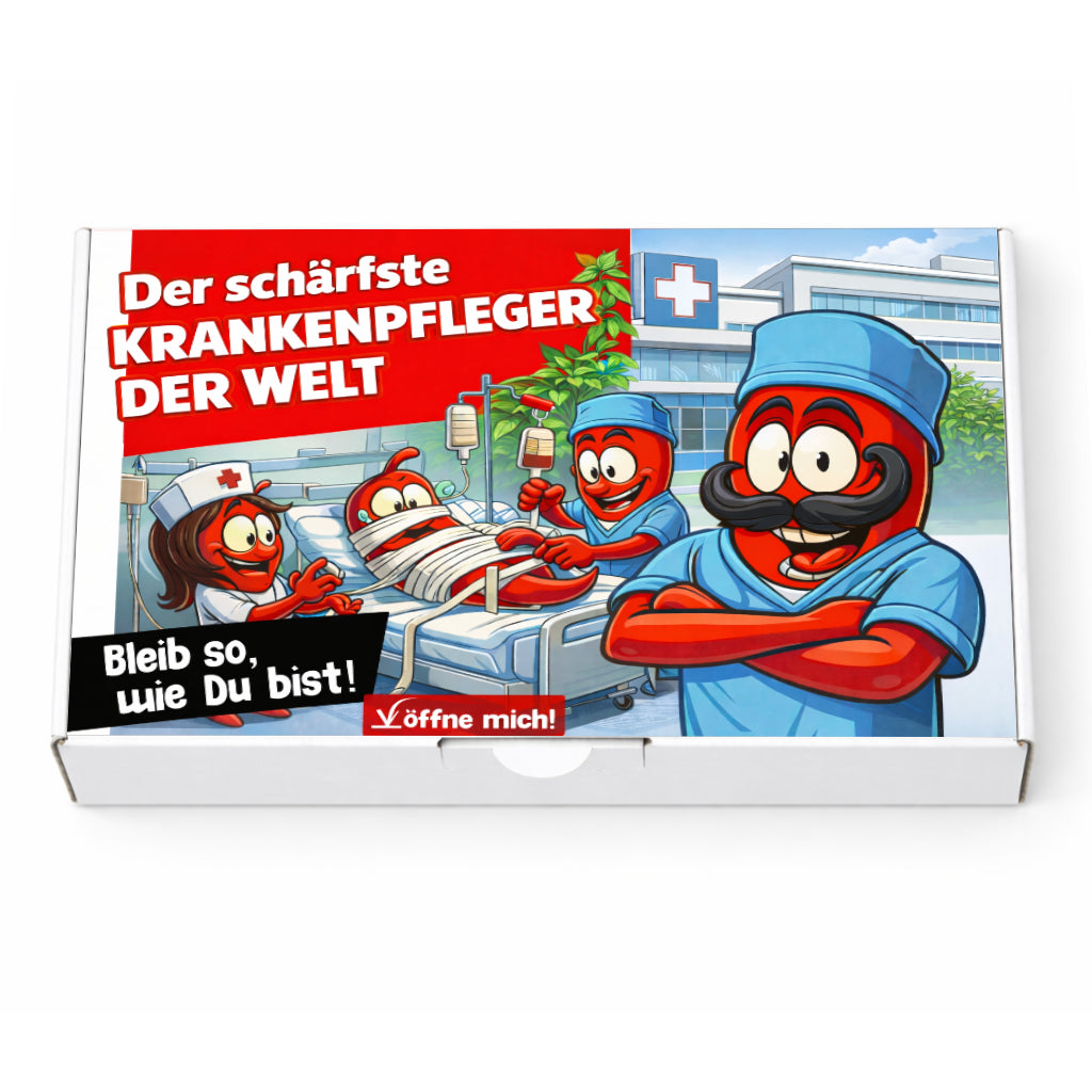 Der schärfste Krankenpfleger der Welt - Ein witziges Geschenk!