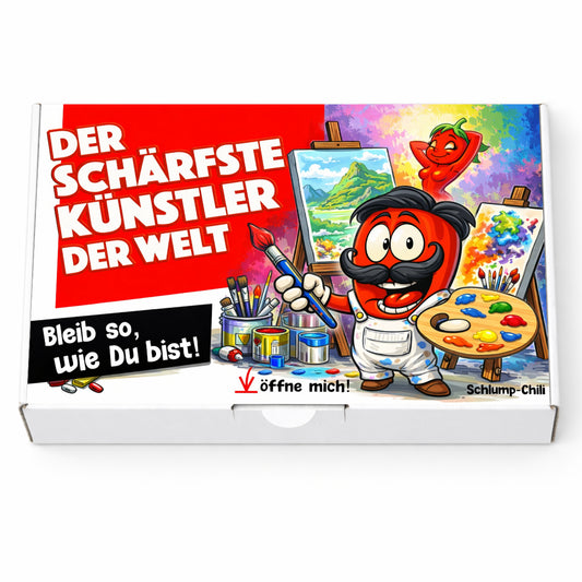 Der schärfste Künstler der Welt - Ein witziges Geschenk!