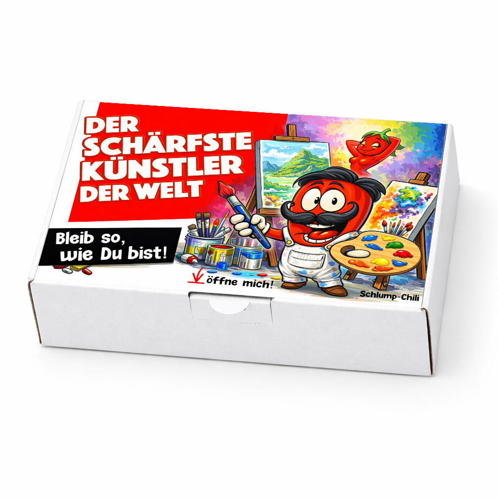 Der schärfste Künstler der Welt - Ein witziges Geschenk!