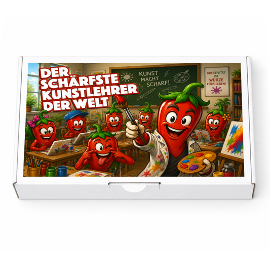 Der schärfste Kunstlehrer der Welt - Ein witziges Geschenk