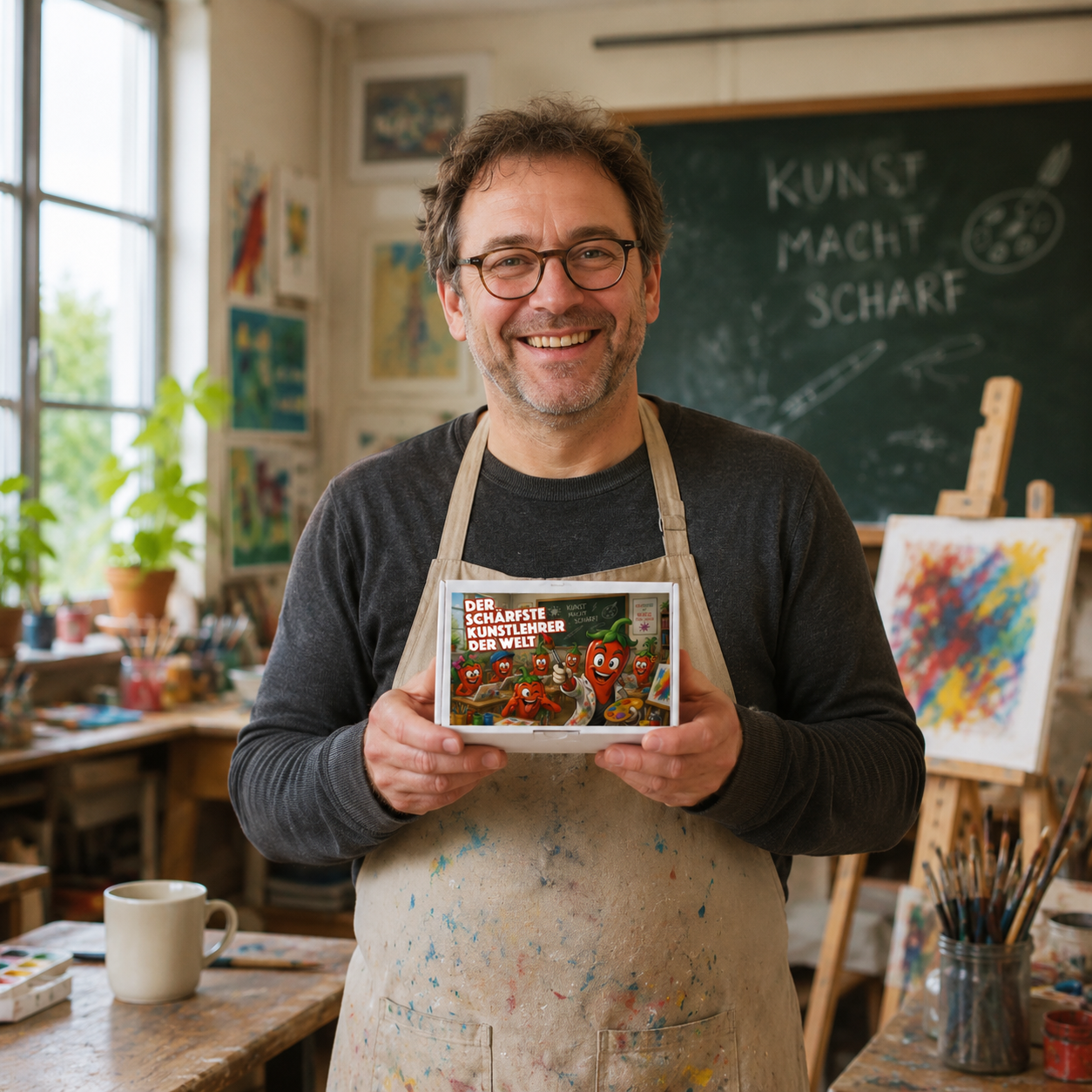 Der schärfste Kunstlehrer der Welt - Ein witziges Geschenk