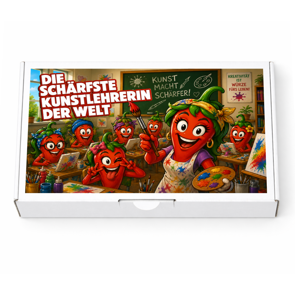 Die schärfste Kunstlehrerin der Welt - Ein witziges Geschenk