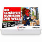 Die schärfste Kurierin der Welt – Geschenkbox Vorderansicht