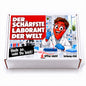 Der schärfste Laborant der Welt – weiße Geschenkbox, Vorderansicht