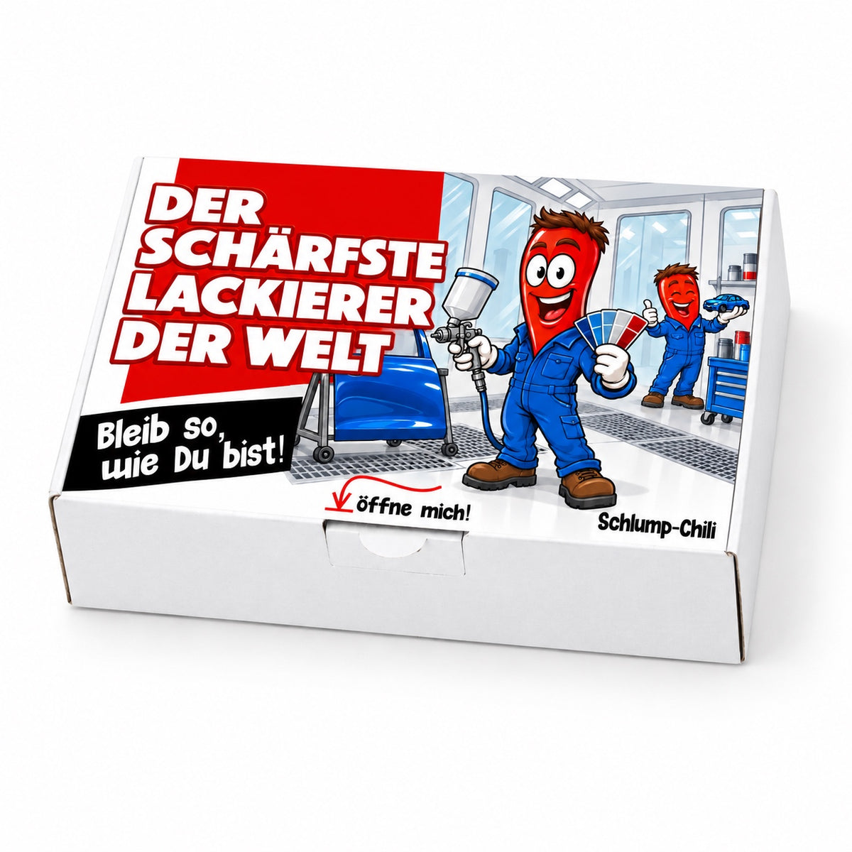 Der schärfste Lackierer der Welt – Schachtel schräg