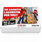 Die schärfste Lageristin der Welt – Geschenkbox Vorderansicht