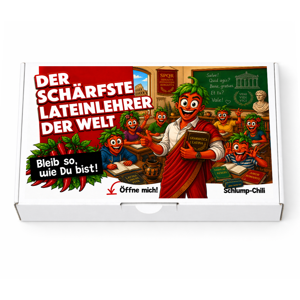 Der schärfste Lateinlehrer der Welt - Ein witziges Geschenk