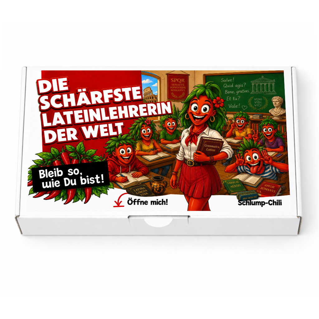 Die schärfste Lateinlehrerin der Welt - Ein witziges Geschenk