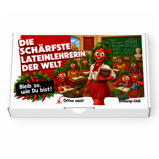 Die schärfste Lateinlehrerin der Welt - Ein witziges Geschenk