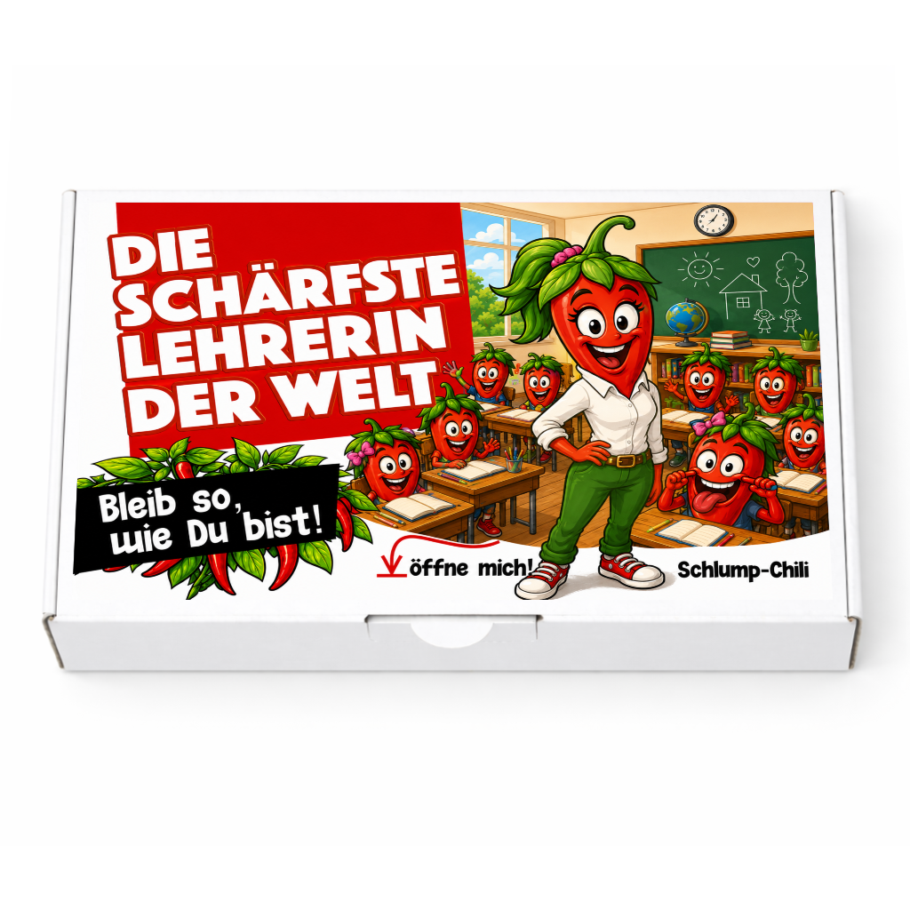 Die schärfste Lehrerin der Welt - Ein witziges Geschenk!