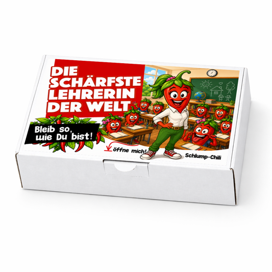 Die schärfste Lehrerin der Welt - Ein witziges Geschenk!