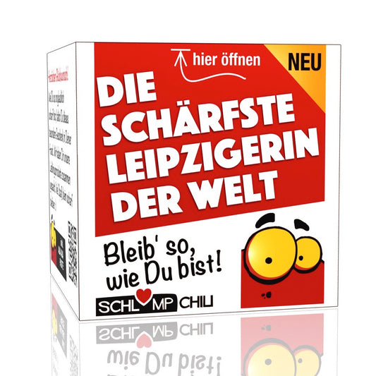 Lustiges Sachsen Präsent für eine Leipzigerin
