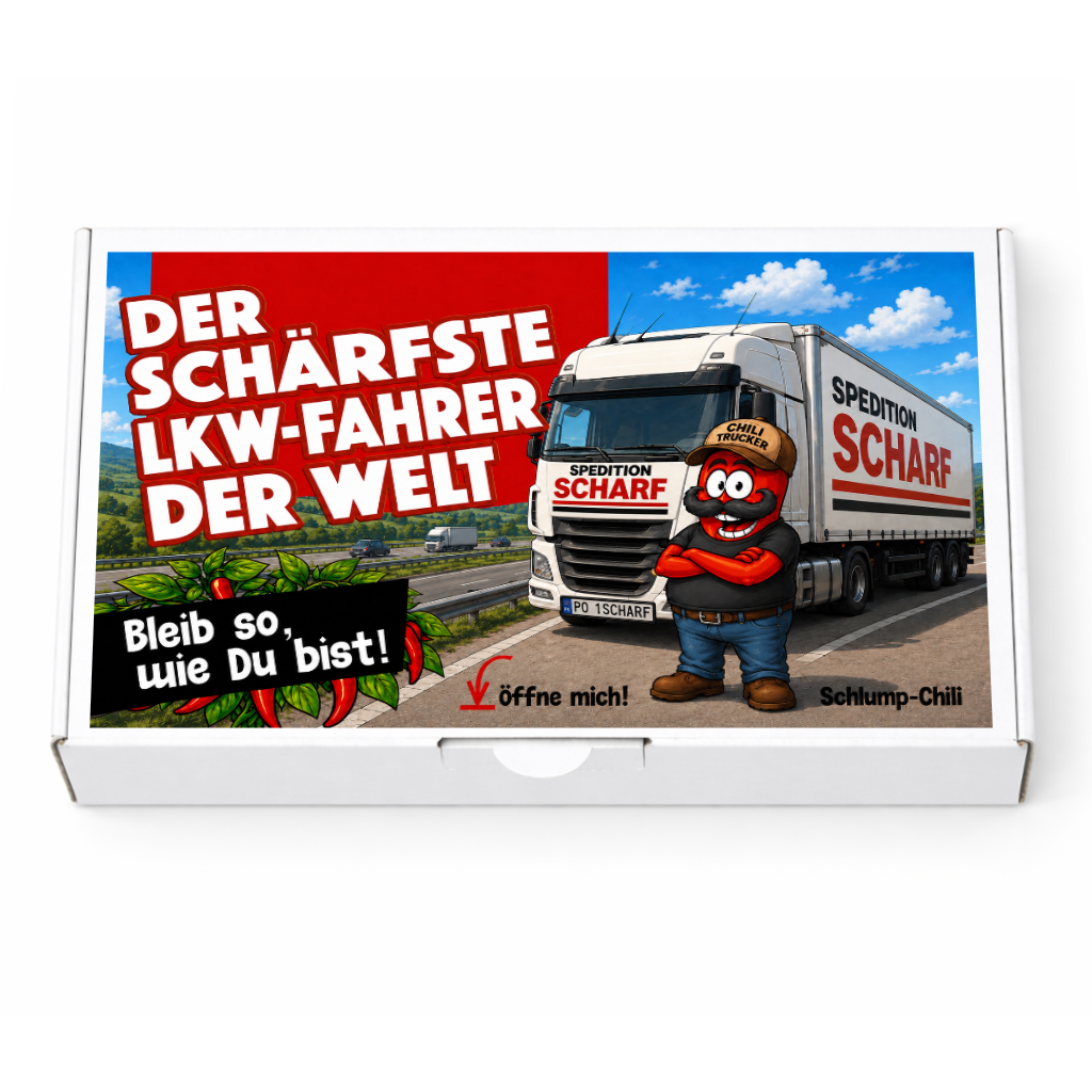 Der schärfste LKW-Fahrer der Welt - Ein witziges Geschenk für Kraftfahrer