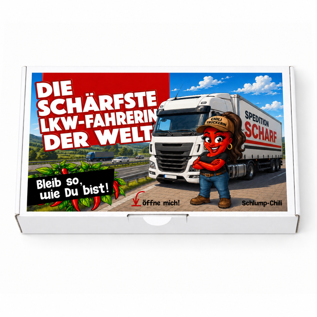 Die schärfste LKW-Fahrerin der Welt - Ein witziges Geschenk für Trucker Babes