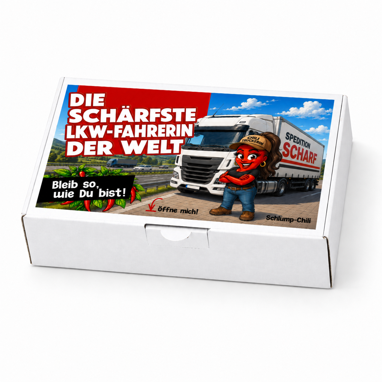 Die schärfste LKW-Fahrerin der Welt - Ein witziges Geschenk für Trucker Babes