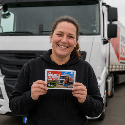 Die schärfste LKW-Fahrerin der Welt - Ein witziges Geschenk für Trucker Babes