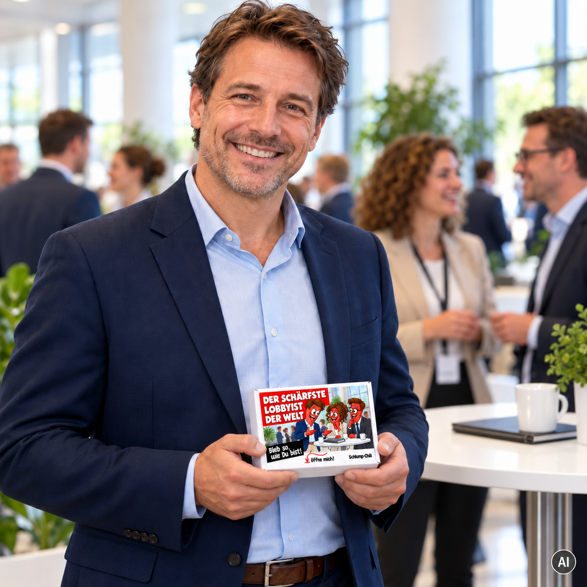 Der schärfste Lobbyist der Welt – Geschenkidee (AI)