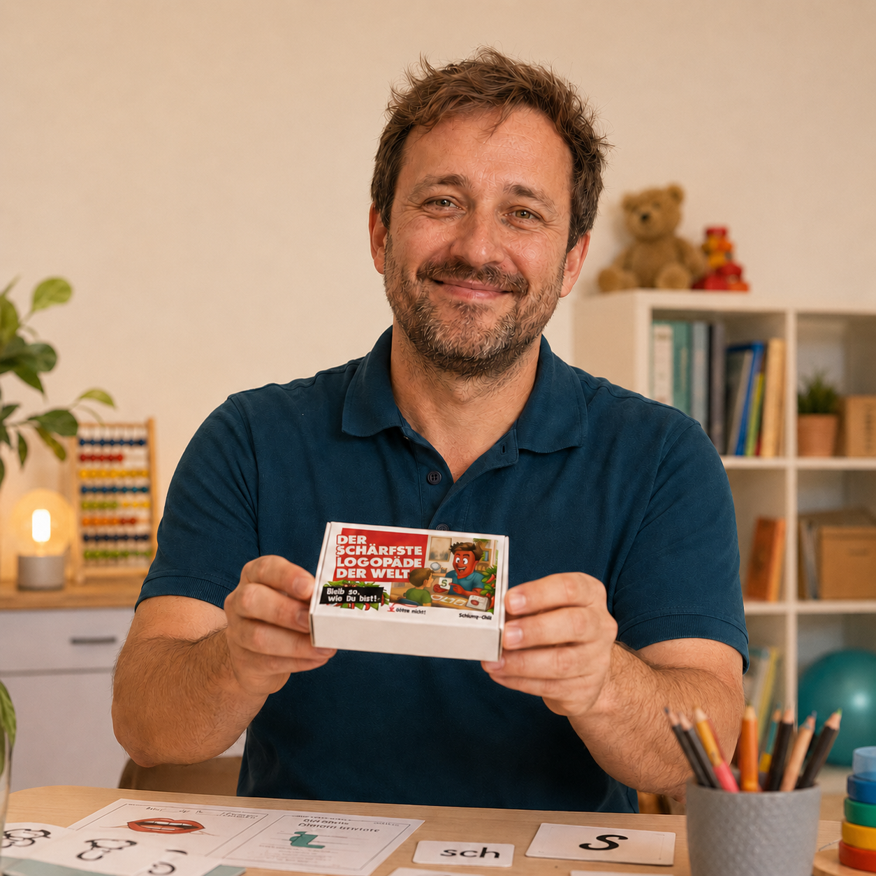 Der schärfste Logopäde der Welt Geschenk Set für Sprachtherapeuten