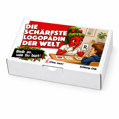 Die schärfste Logopädin der Welt - Geschenk Set für Sprachtherapeutinnen