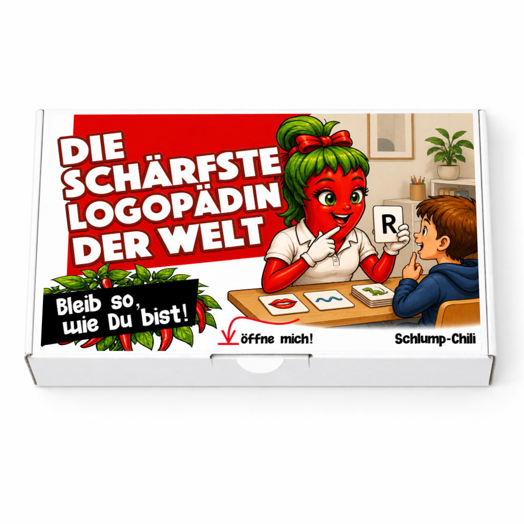 Die schärfste Logopädin der Welt - Geschenk Set für Sprachtherapeutinnen