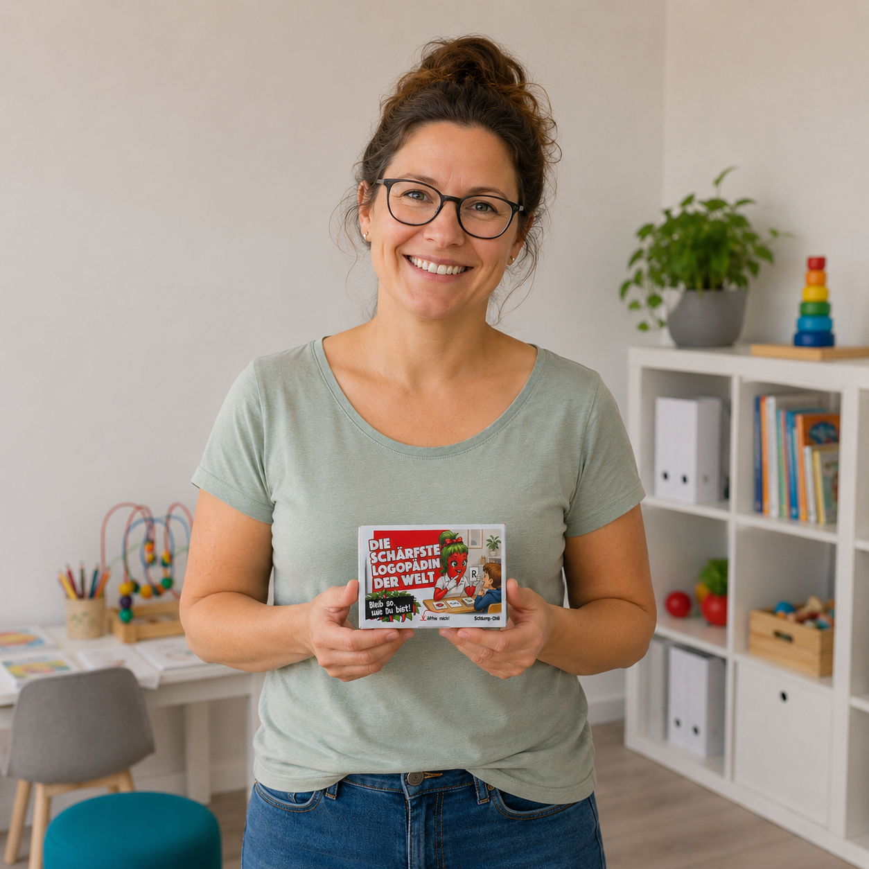 Die schärfste Logopädin der Welt - Geschenk Set für Sprachtherapeutinnen