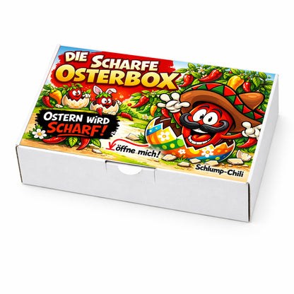 Die scharfe Osterbox - ein witziges Ostergeschenk