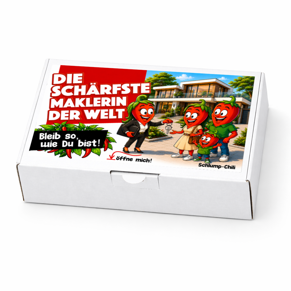 Die schärfste Maklerin der Welt - Ein witziges Geschenk!