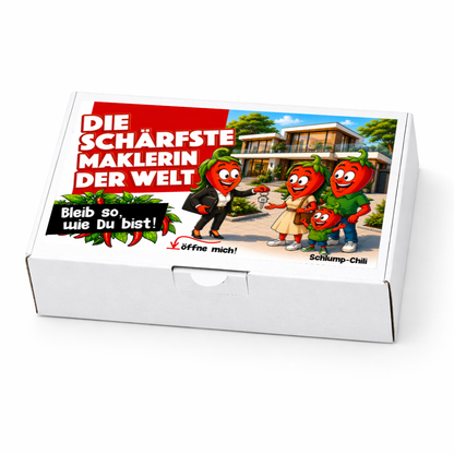 Die schärfste Maklerin der Welt - Ein witziges Geschenk!