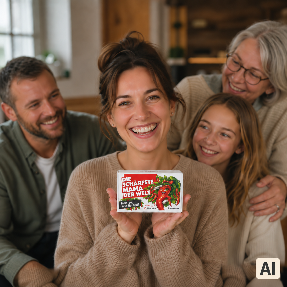 Die schärfste Mama der Welt - Ein witziges Geschenk für Mami!