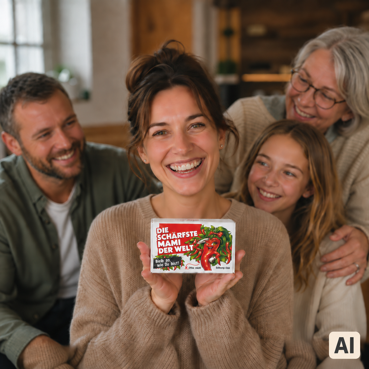 Die schärfste Mami der Welt - Ein witziges Geschenk für Mami!