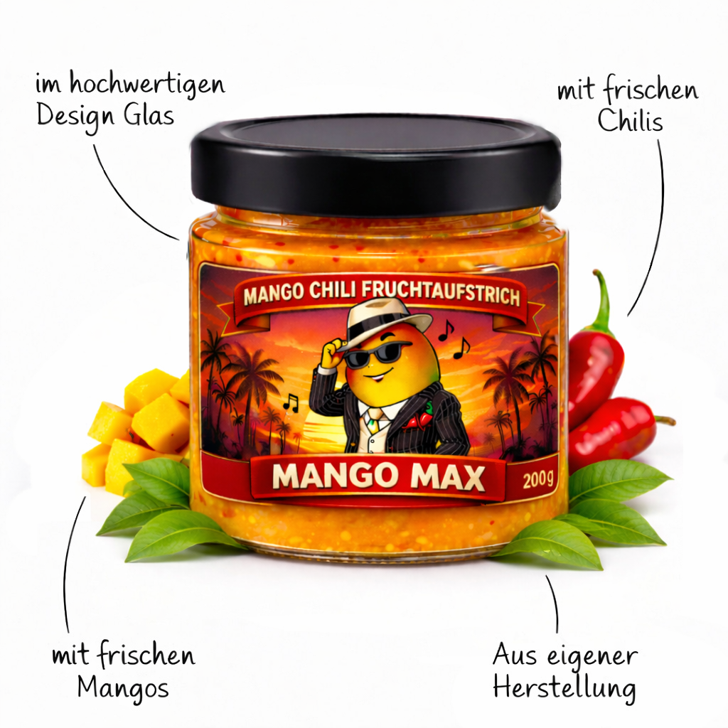 MANGO MAX Mango Chili Fruchtaufstrich