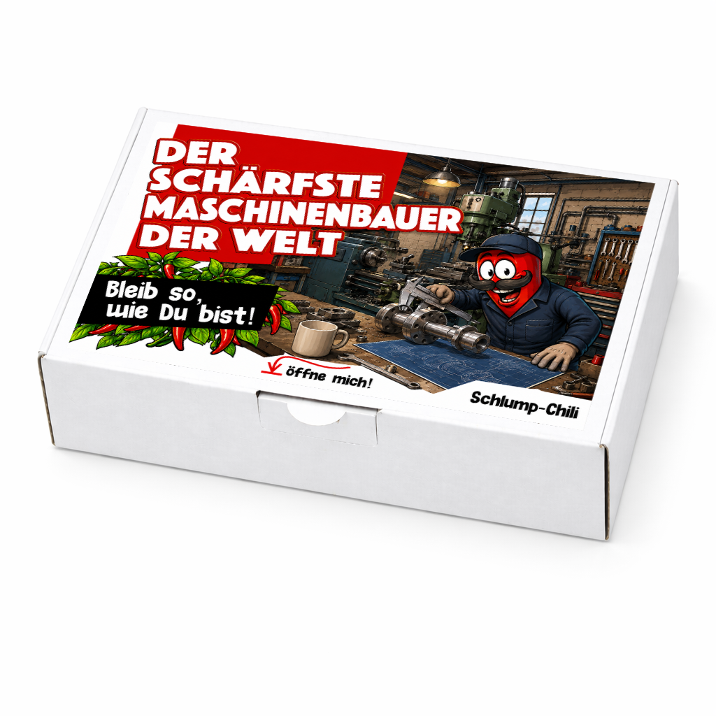 Der schärfste Maschinenbauer der Welt Geschenk Set